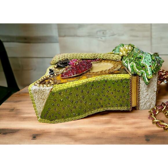 Vintage Mary Frances #945-43 “Flamingo Flamingo” Top Lift Bag - Picture 6 of 13